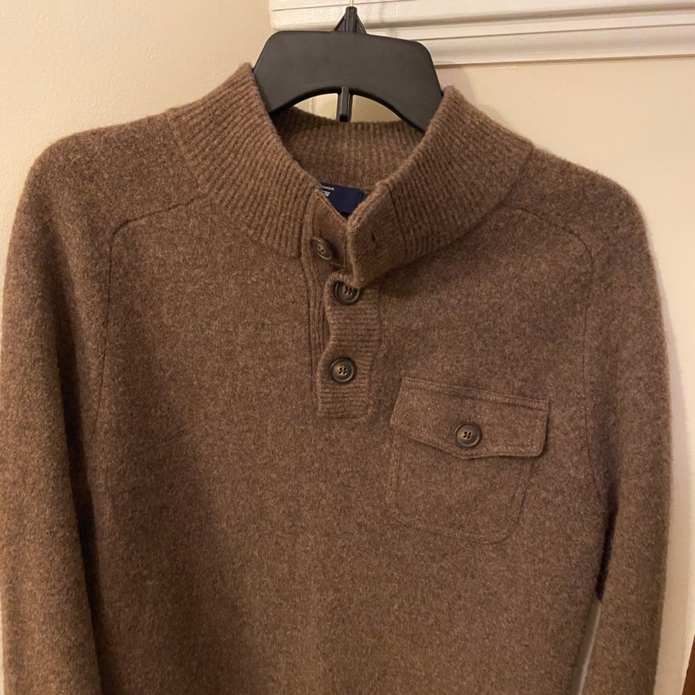 J Crew Mens 100% Lambswool Sweater.